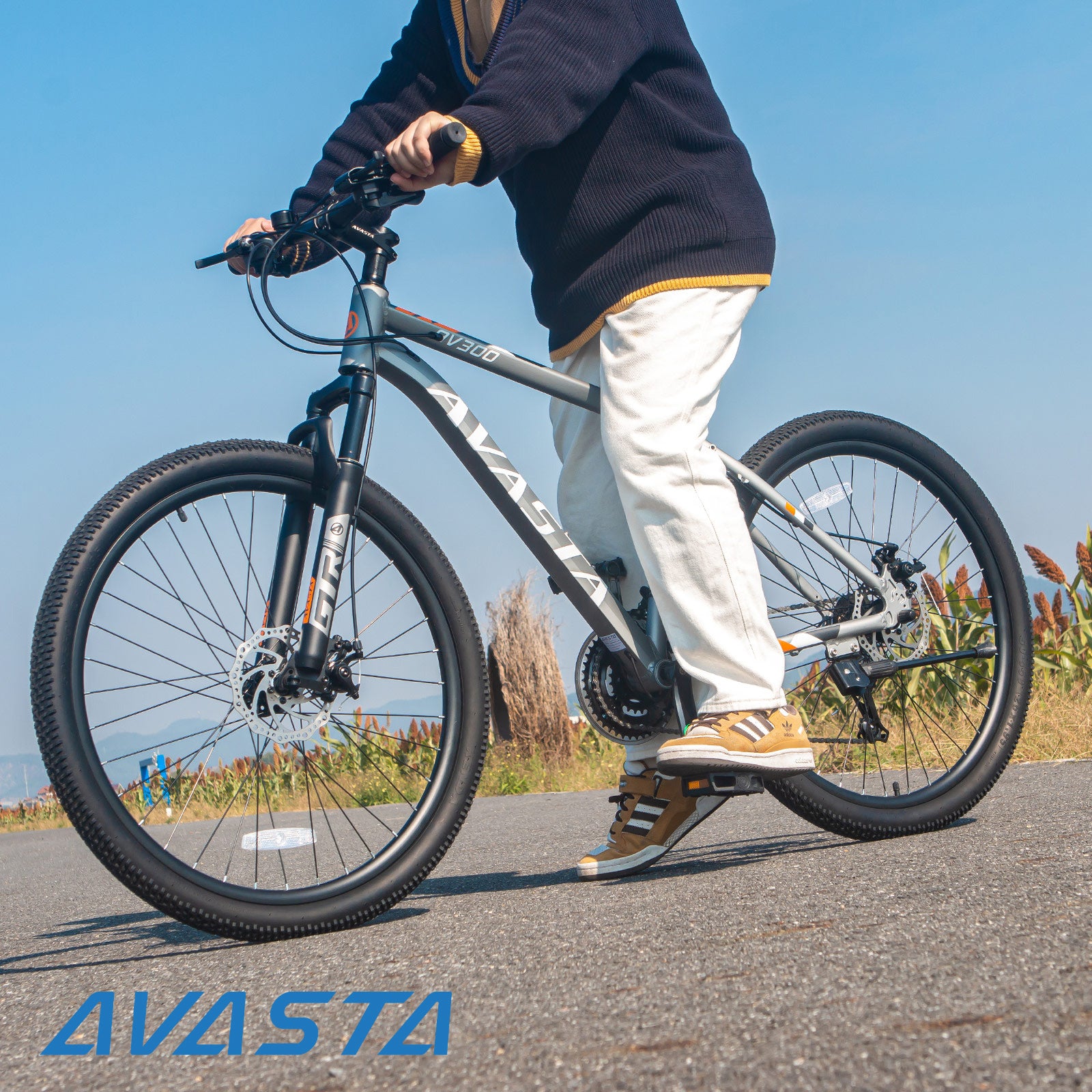 【AVASTA】 Jupiter街乗りクロスバイク AVASTA】Jupiter街乗りクロスバイク 通学通勤軽量アルミフレーム