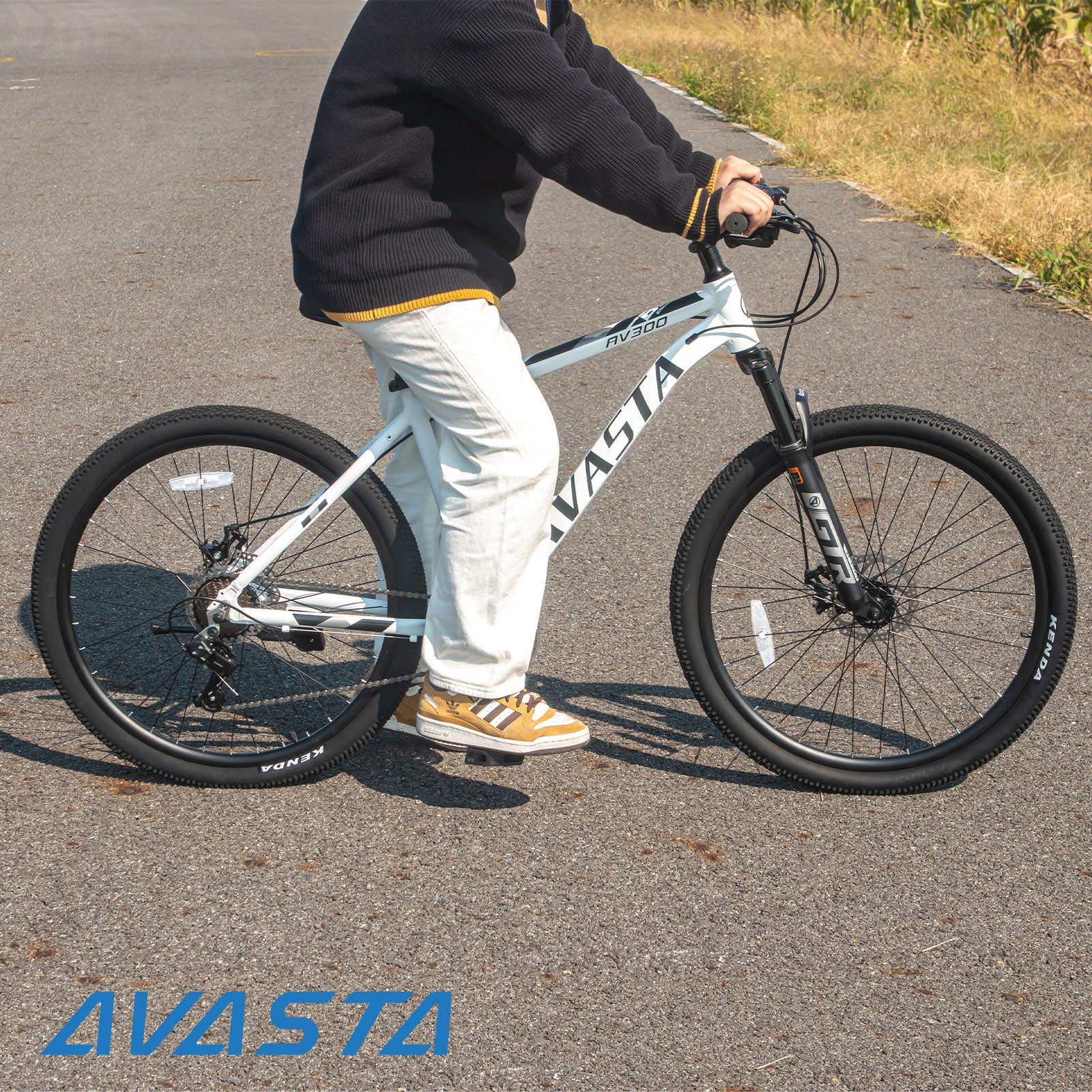AVASTA】Jupiter街乗りクロスバイク 通学通勤軽量アルミフレーム