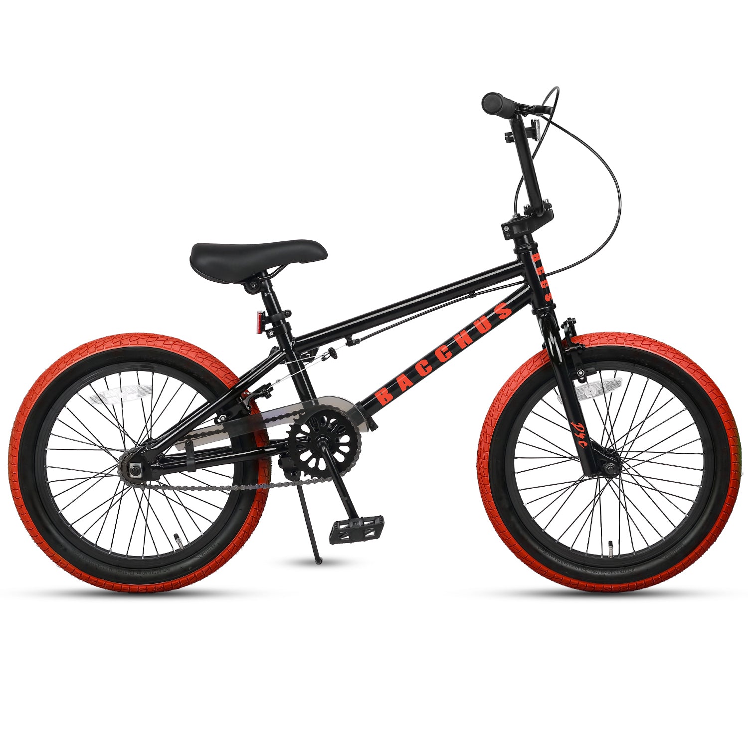 BMX自転車 シルバー 赤色ペダル AVASTA BACCHOS BMX自転車 シルバー 赤色ペダル AVASTA BACCHOS Amazon.co.jp