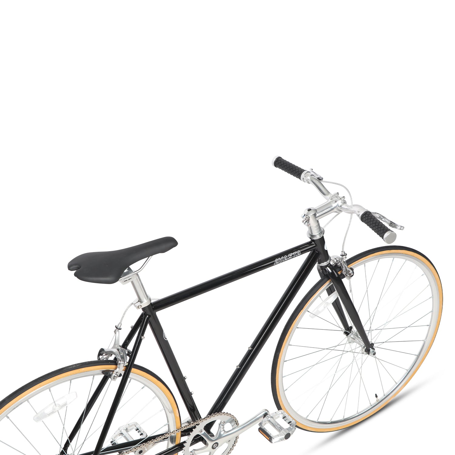 AVASTA 700c ピストバイク固定ギア自転車アルミハンドル FIXED GEAR 