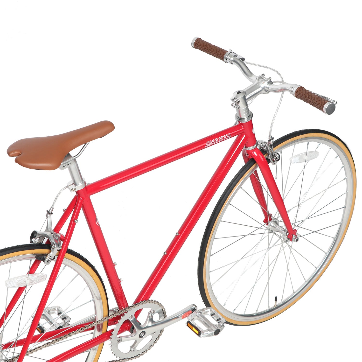 ピストバイク AVASTA 固定&フリーギア対応 新品 - 自転車本体